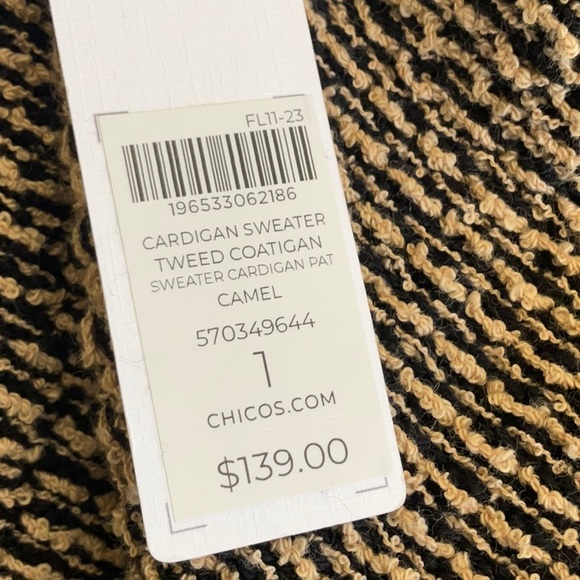 Chicos nwt tweed blazer - Picture 11 of 11